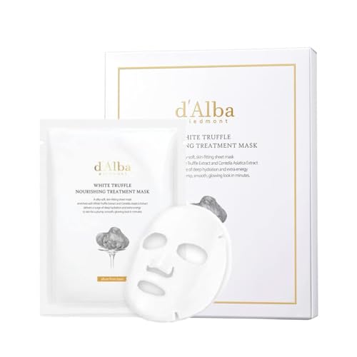d’Alba Sheet Mask - Deep Hydration & Nourishment with Truffle & Hyaluronic Acid - 25ml