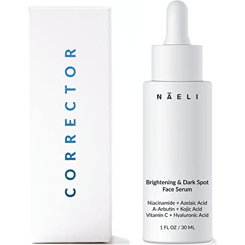 Niacinamide & Azelaic Acid Face Serum - Brightening, Acne Scar Treatment, Vegan - 1 oz