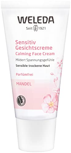 Weleda Sensitive Care Moisturizer - Fragrance-Free Comfort with Almond Oil - 1oz