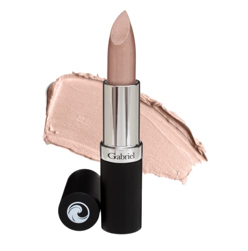 Gabriel Cosmetics Lipstick - Nourishing, Long-Lasting Hydration, Vegan, 0.13oz Bronze/Neutral Pearl