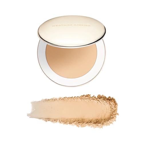 WESTMAN ATELIER Vital Pressed Skincare Powder - Hydrating, Silky Finish, Buildable Coverage - Creme