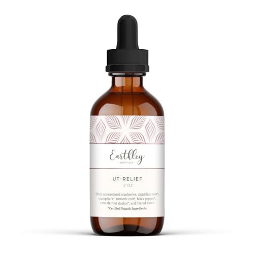 Earthley Wellness UT Relief - Promotes UT Health & Alleviates Cramping, Natural Ingredients - 2oz