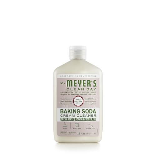 Mrs. Meyer's All Purpose Cleaner - Cuts Grease, Plant-Derived Ingredients, Apple Blossom - 16 Fl Oz