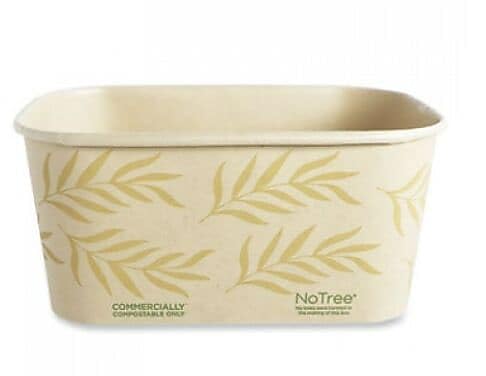 World Centric Compostable Containers - 100% Biobased, BPI Certified - 32oz, 300/Carton