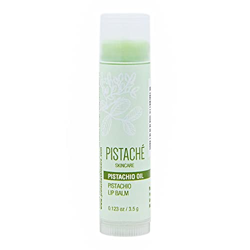 Pistaché Skincare Pistachio Oil Lip Balm - Hydrates, Nourishes & Antioxidant Protection - 0.12 oz