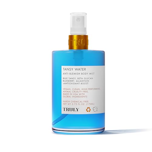 Truly Beauty Tansy Water Face Mist - Reduces Redness, Hydrates Skin, Soothes Irritation - 5.75oz