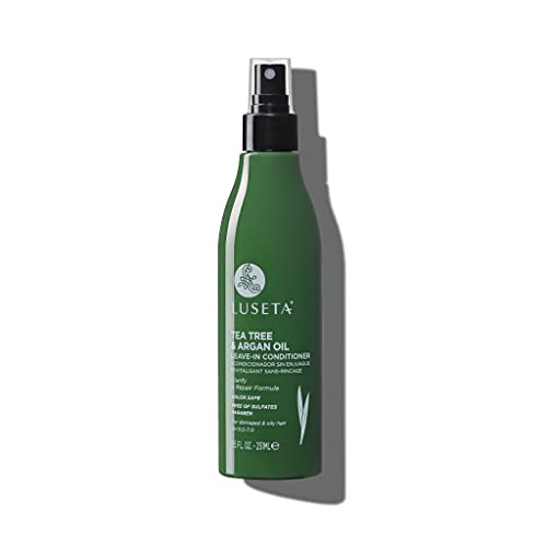 Luseta Tea Tree Oil Leave-In Conditioner - Strengthens, Repairs, & Thickens Hair - 8.5FL Oz