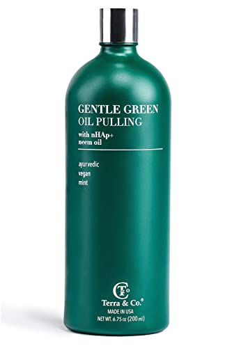 Terra & Co. Ayurveda Oil Pulling Mouthwash - Boost Oral Health, Vegan & Alcohol-Free - 200ml