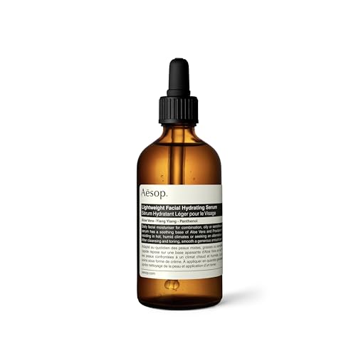 Aesop Face Serum - Hydrates & Soothes Oily, Sensitive Skin, Aloe Vera & Ylang Ylang - 3.3 oz
