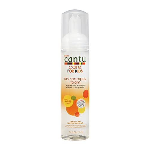 Cantu Kids Cowash Foam - Gentle Cleansing, No Harsh Chemicals - 5.8 Fl Oz