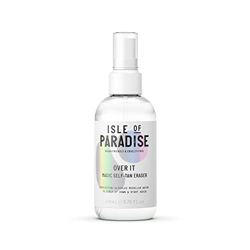 Isle of Paradise Magic Self Tan Eraser - Exfoliating Glycolic Micellar Water, Hydrating - 6.76 Fl Oz