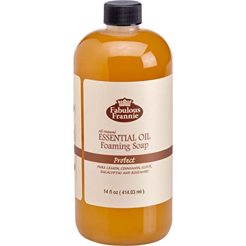Fabulous Frannie Foaming Hand Soap - All Natural Essential Oils, 14oz Refill