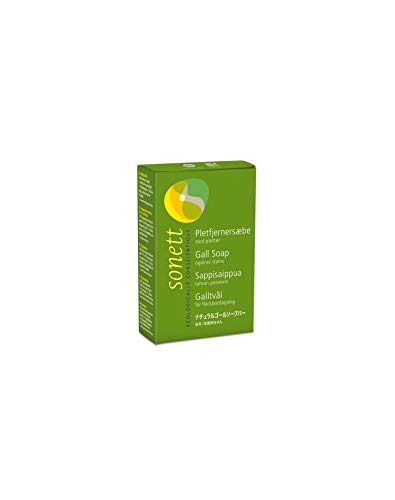 Sonett Stain Remover - Effectively Eliminates Ink, Blood, Grease Stains - 100g Gall Soap