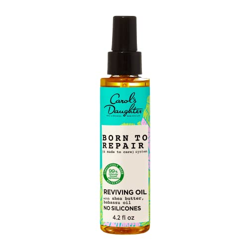 Carol's Daughter Hair Oil - Revives & Moisturizes Curls, Strengthens Hair - 4.2 Fl Oz