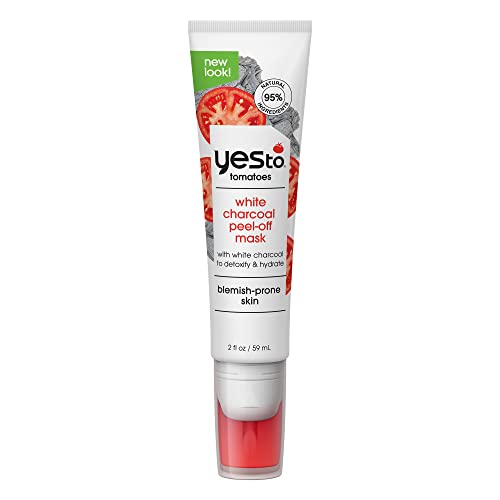 Yes To Tomatoes Face Mask - Detoxifying & Hydrating, 95% Natural Ingredients - 2 Fl Oz