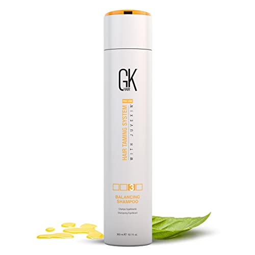 GK HAIR Balancing Shampoo - Restores pH, Deep Cleans, Paraben & Sulfate-Free - 10.1 Fl Oz