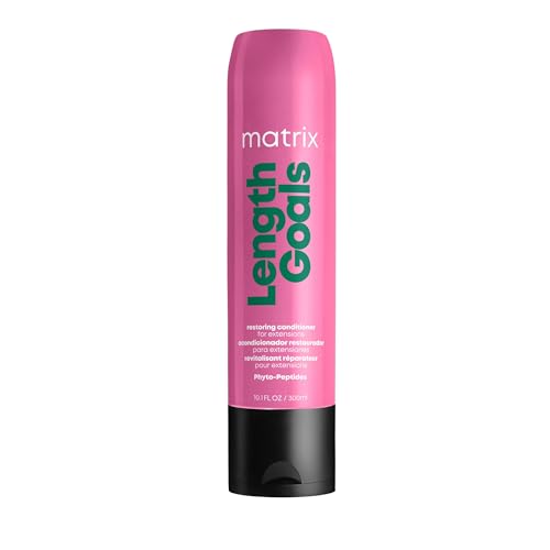 Matrix Length Goals Conditioner - Softens & Nourishes Hair, Paraben-Free for Extensions - 10 Fl. Oz.