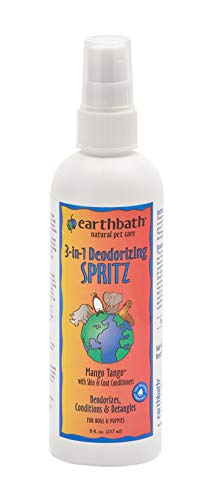 earthbath Mango Tango 3-in-1 Dog Shampoo - Deodorizes & Conditions, Non-Toxic - 8 Oz