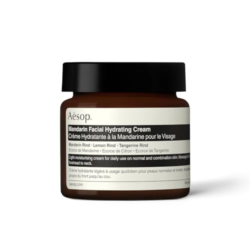 Aesop Mandarin Facial Hydrating Cream - Lightweight Hydration, Vegan & Cruelty-Free - 60mL