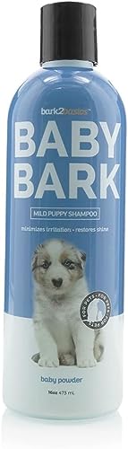 Bark2Basics Puppy Shampoo - Gentle Formula for Sensitive Skin, 16 Gallon Concentrate - 16oz