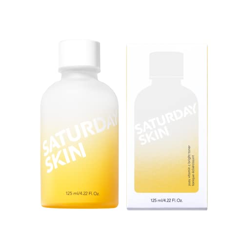 Saturday Skin Yuzu Vitamin C Bright Toner - Hydrate & Revitalize Dull Skin, 5oz