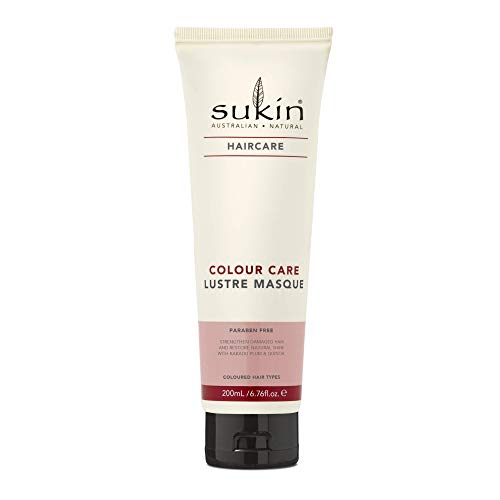 Sukin Hair Care Treatment - Restores Shine, Nourishes Color-Treated Hair, 6.76 fl oz