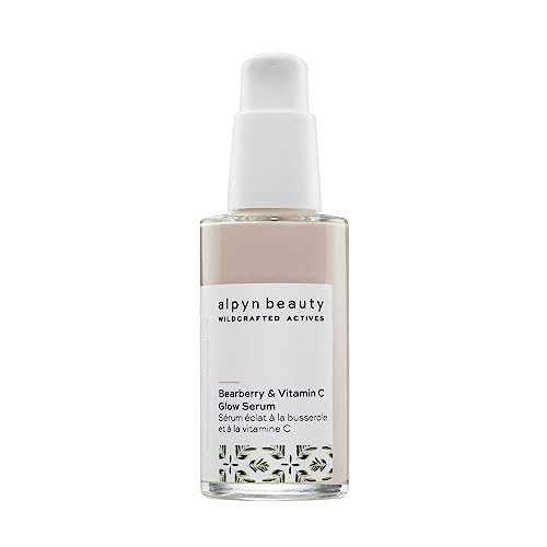 Alpyn Facial Serum - Instant Glow & Dark Spot Fading, Wild Plant Ingredients - 1.7oz