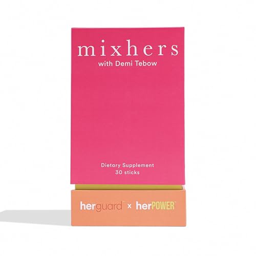 MIXHERS Nutrition Supplement - Focus & Immune Support for Women - 30 Drink Packets
