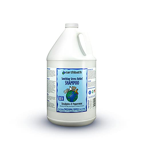 Earthbath Dog Shampoo - Promotes Relaxation & Stress Relief, Natural Ingredients - 1 Gallon