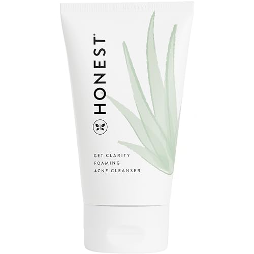Honest Beauty Facial Cleanser - Acne-Fighting, Vegan, Dermatologist Tested - 4 fl oz