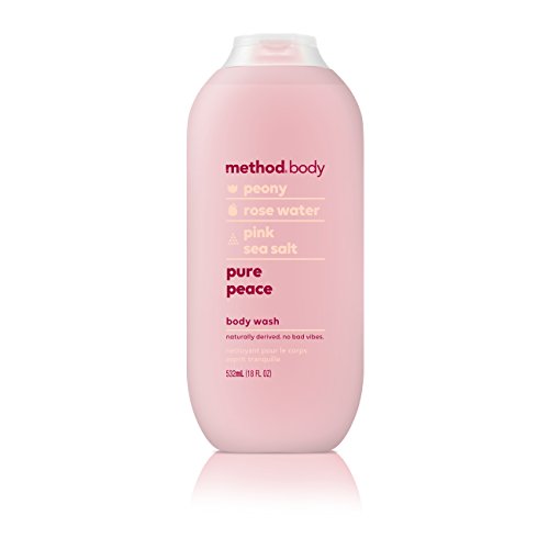 Method Body Wash - Moisturizing Gel with Peony & Rose Water, Biodegradable - 18oz