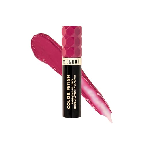 Milani Color Fetish Lip Stain - Hydrating Semi-Matte, Cruelty-Free, 8hr Wear - 140 Pink About It