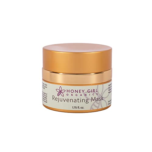 Honey Girl Organics Face Mask - Brightens, Tightens, Nourishes - 1.75oz with Raw Honey & Clay