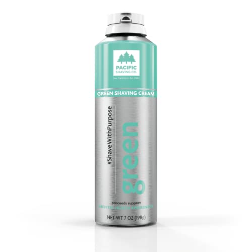 Pacific Shaving Company Shaving Cream - Hydrating, Redness Reducing, Cruelty-Free - 7 Oz