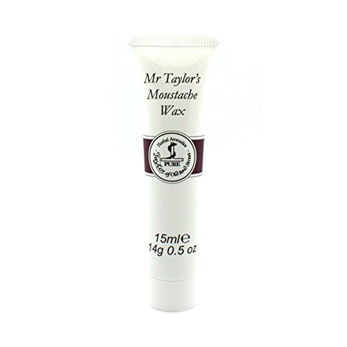 Taylor of Old Bond Street Moustache Wax - Firm Hold, Natural Ingredients, Made in UK - 15ml