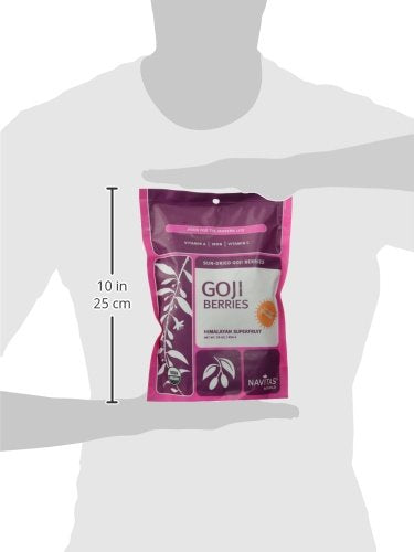 Navitas Naturals Organic Goji Berries - Antioxidant-Rich Superfood, 15 Servings - 16oz