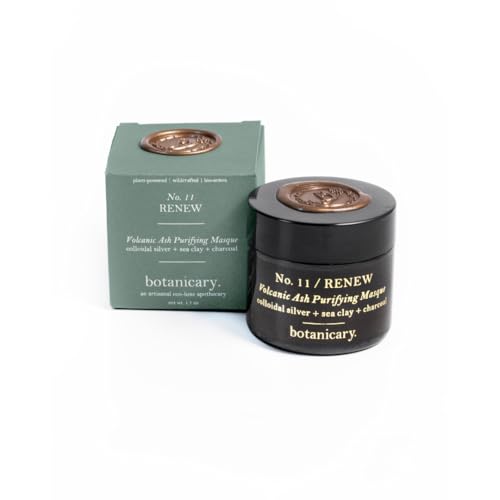 No 11. RENEW Face Mask - Purifying Volcanic Ash & Sea Clay, Clear & Smooth Skin - 4oz