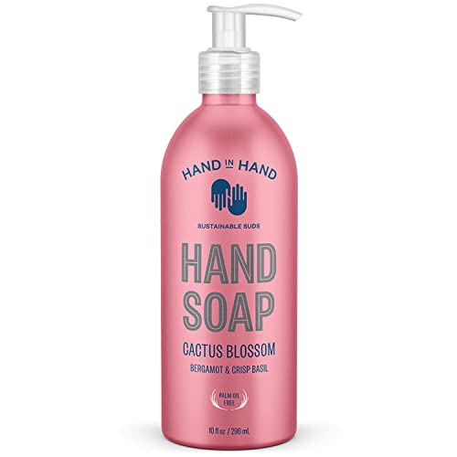Hand in Hand Nourishing Liquid Hand Soap - Moisturizing Shea Butter & Coconut Oil, 10 Fl Oz