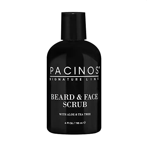 Pacinos Beard Shampoo - Deep Cleansing with Aloe Vera & Tea Tree, Moisturizing - 4 fl. oz.