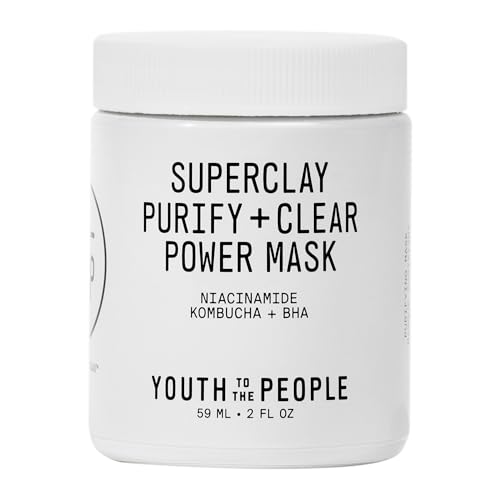 Youth To The People Face Mask - Deep Cleansing, Pore Minimizing - Clay Blend, Vegan - 2oz
