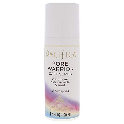 Pacifica Beauty Face Scrub - Exfoliates Dead Skin & Dirt, Vegan, Dermatologist Tested - 1.7 Fl Oz