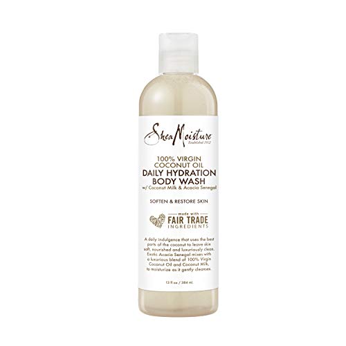 SheaMoisture Body Wash - Hydrating Coconut Oil & Shea Butter, Gentle Cleanser - 13oz