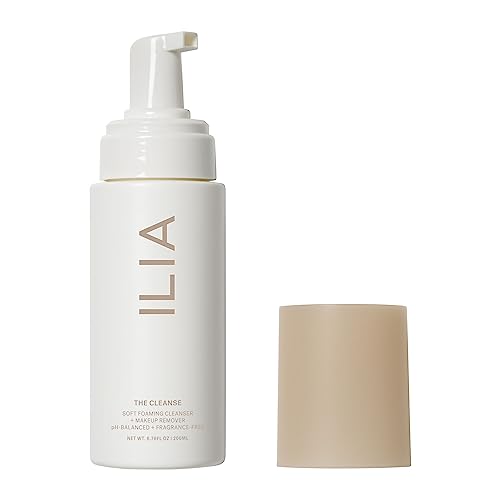 ILIA Face Wash & Cleanser - Hydrating Makeup Remover, Gentle Formula, Vegan - 6.76 fl oz