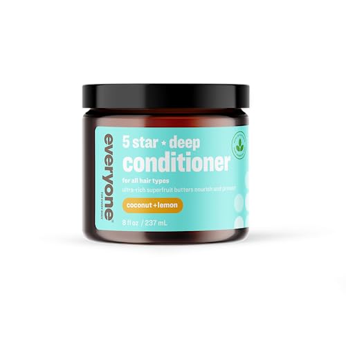 Everyone Hair Care Deep Conditioner - Moisturizes & Revives Dry Hair, Coconut Citrus Scent - 8 fl oz