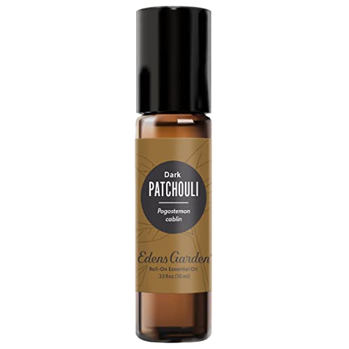Edens Garden Patchouli-Dark Essential Oil Roll-On - Natural Relaxation & Wellness - 10ml