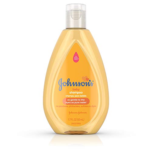 Johnson's Baby Shampoo - Gentle Tear-Free Clean, Hypoallergenic & Pediatrician-Tested - 1.7oz