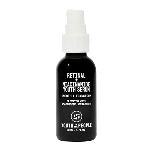 Youth To The People Face Serum - Pore Tightening, Brightening Retinal & Niacinamide - 1oz