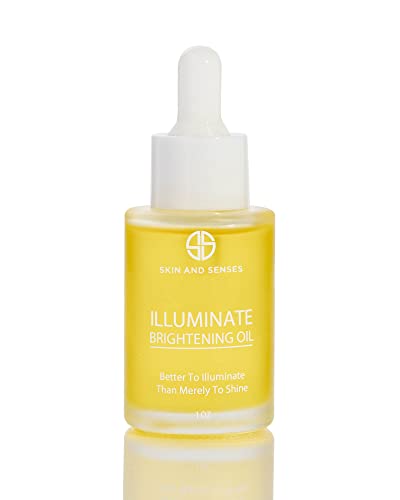 Illuminate Face Oil - Anti-Aging, Hydrating Plant Oils, Non-Greasy Formula - 1oz