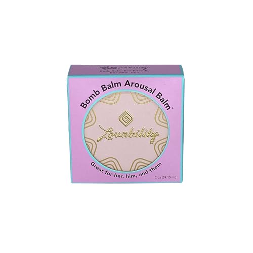 Lovability Bomb Balm - Tingly Peppermint Moisturizer, Vegan & Doctor Approved - 2oz