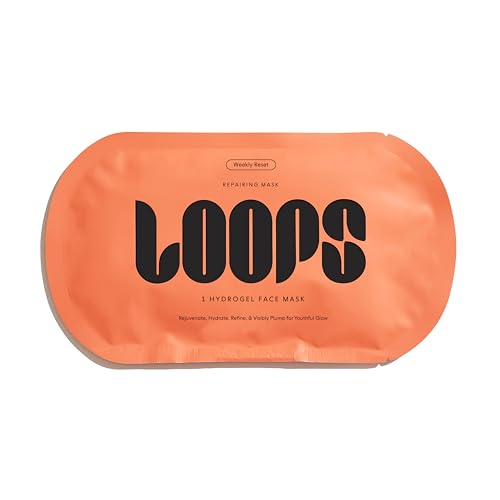 LOOPS WEEKLY RESET Hydrogel Face Mask - Hydrate, Plump, Refine - 1 Pc